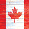 Canada Flag Light Wood Galaxy A10e Clear Case
